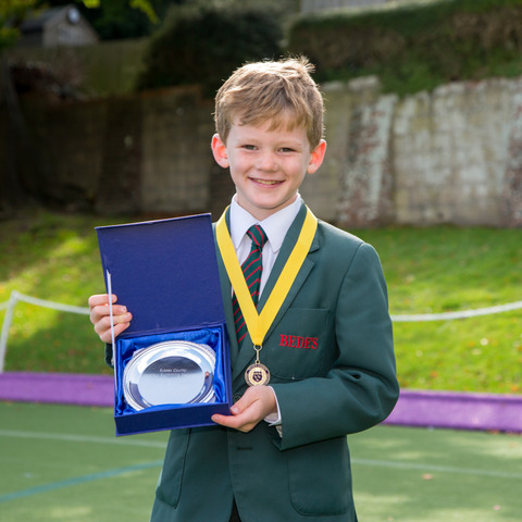 Jonty wins gold in the 1m Sussex diving competition