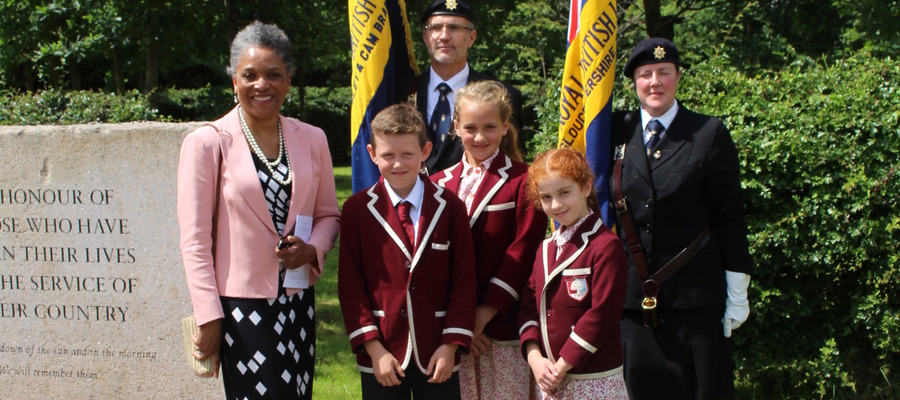 Peaches Golding with TMS Year 6